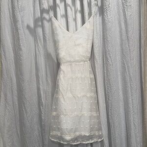 Forever 21 White Lace Mini Dress